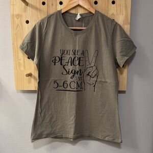 Grey Labor and Delivery Tee